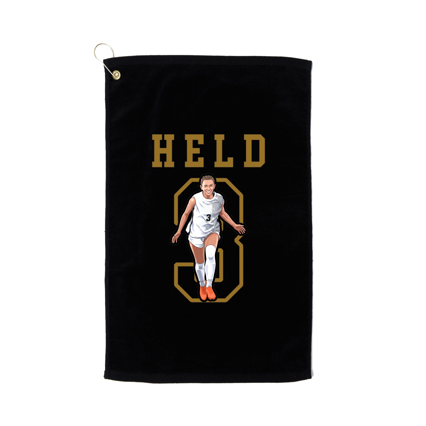 Golf Towel — Shirsey in Black