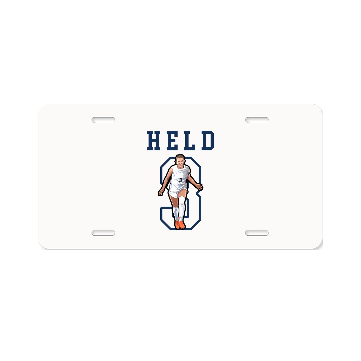 License Plate — Shirsey in Classic