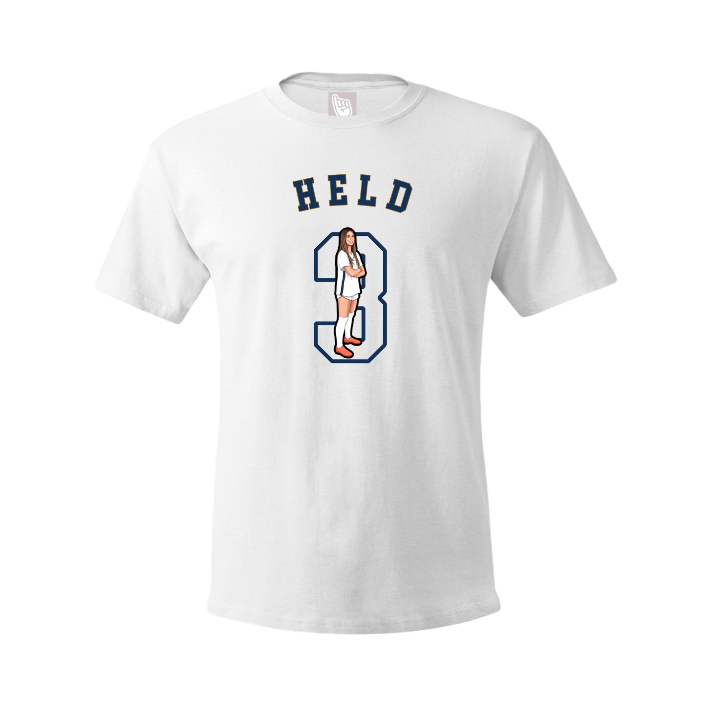 Tee — Shirsey Arch in White