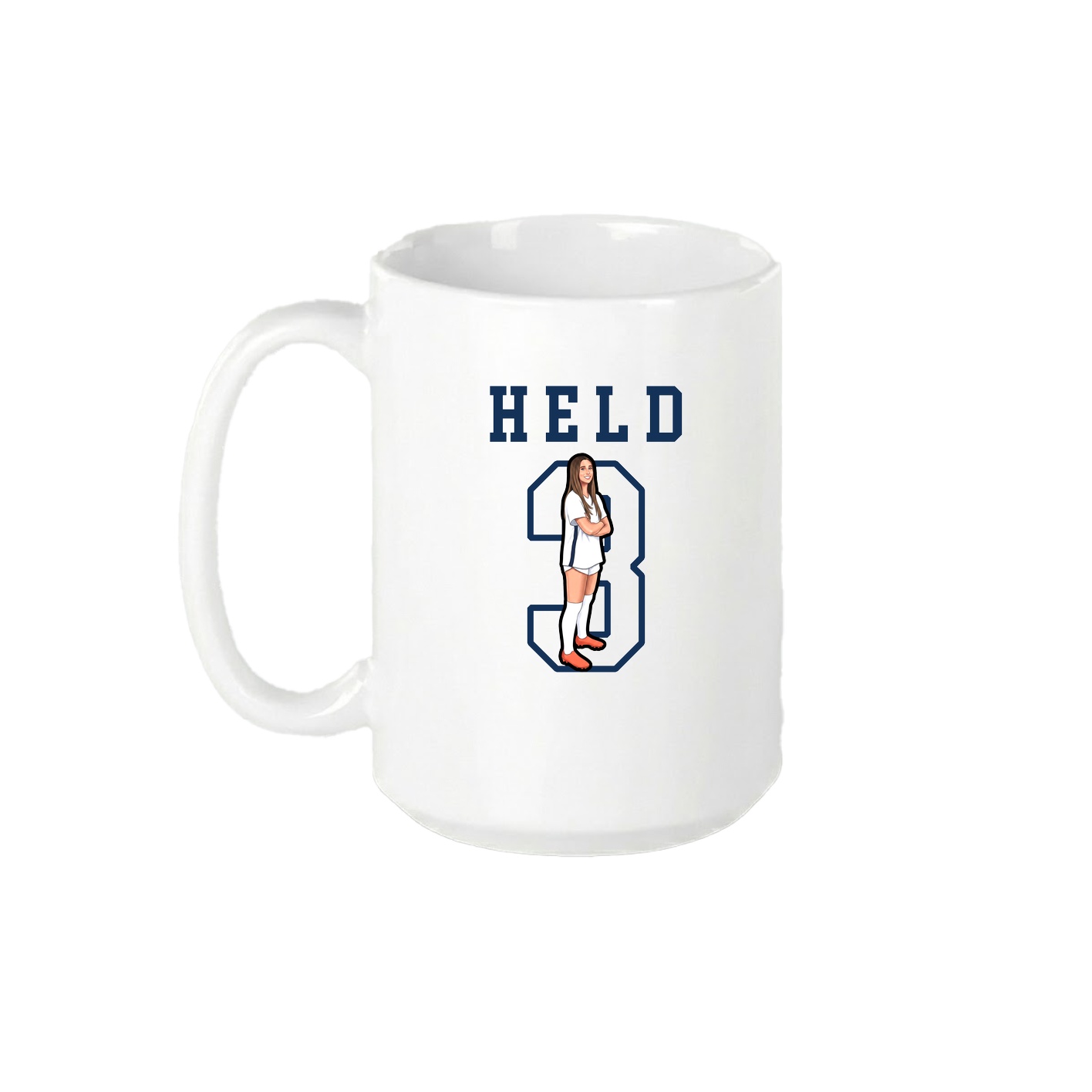 15oz Coffee Mug — Shirsey in White