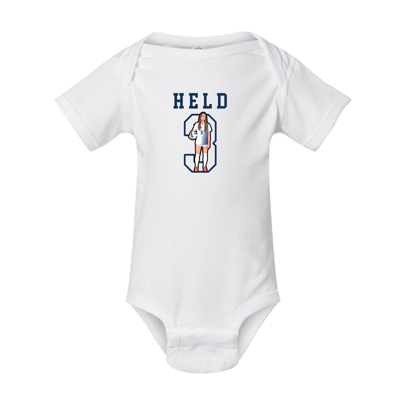 Baby Onesie — Shirsey in White