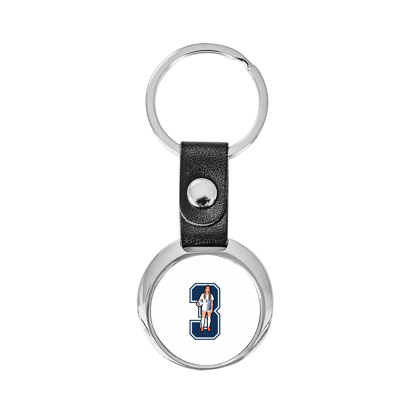 Key Chain — Number in Classic