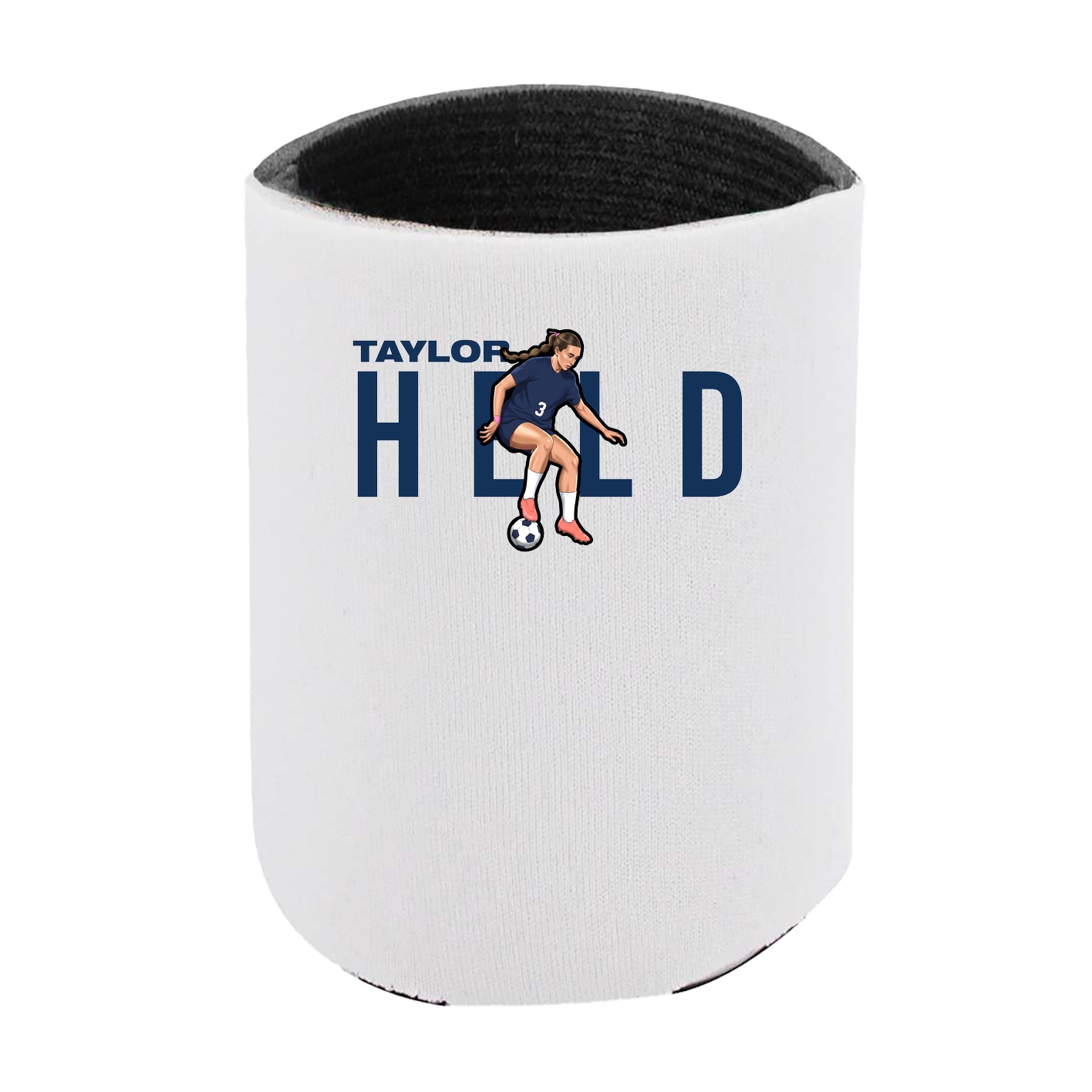 Can Holder — Player Name in White