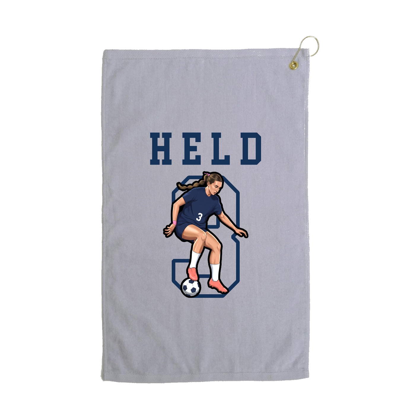 Golf Towel — Shirsey in Grey