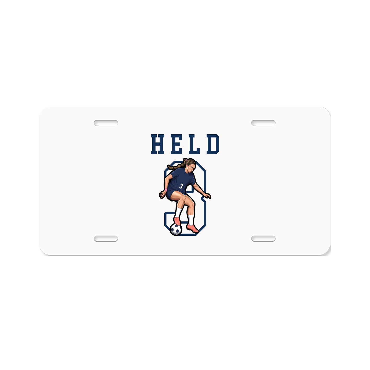 License Plate — Shirsey in Classic