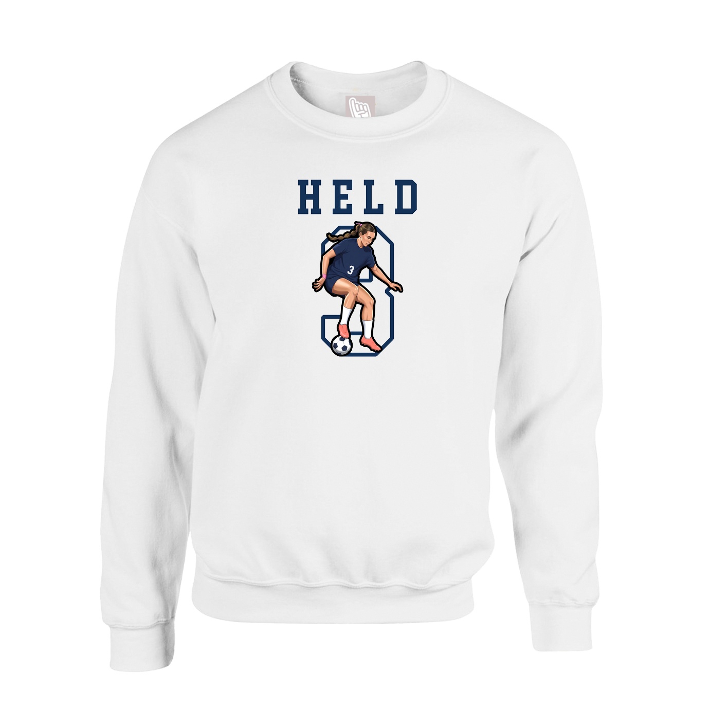 Fleece Crew — Shirsey in White