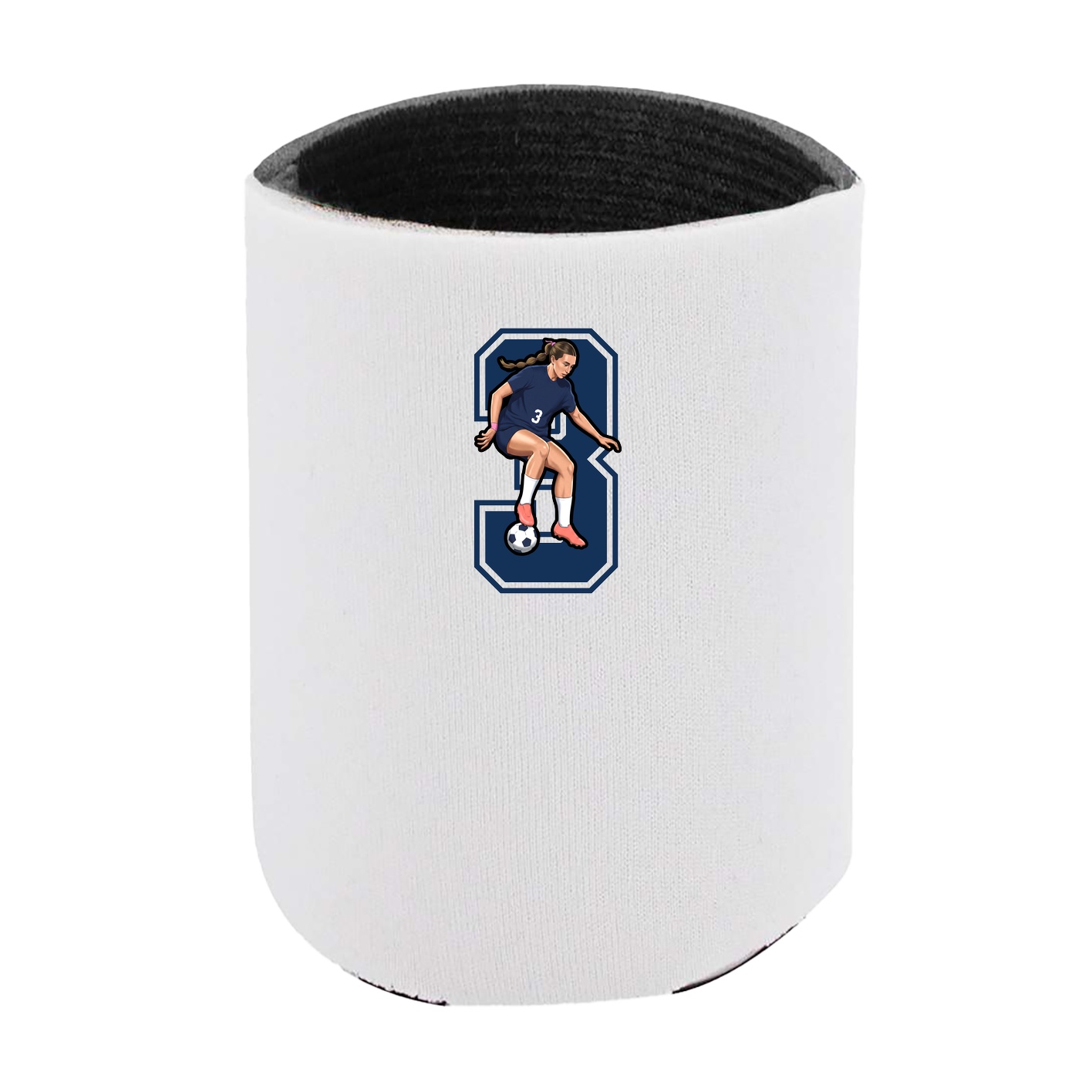 Can Holder — Number in White