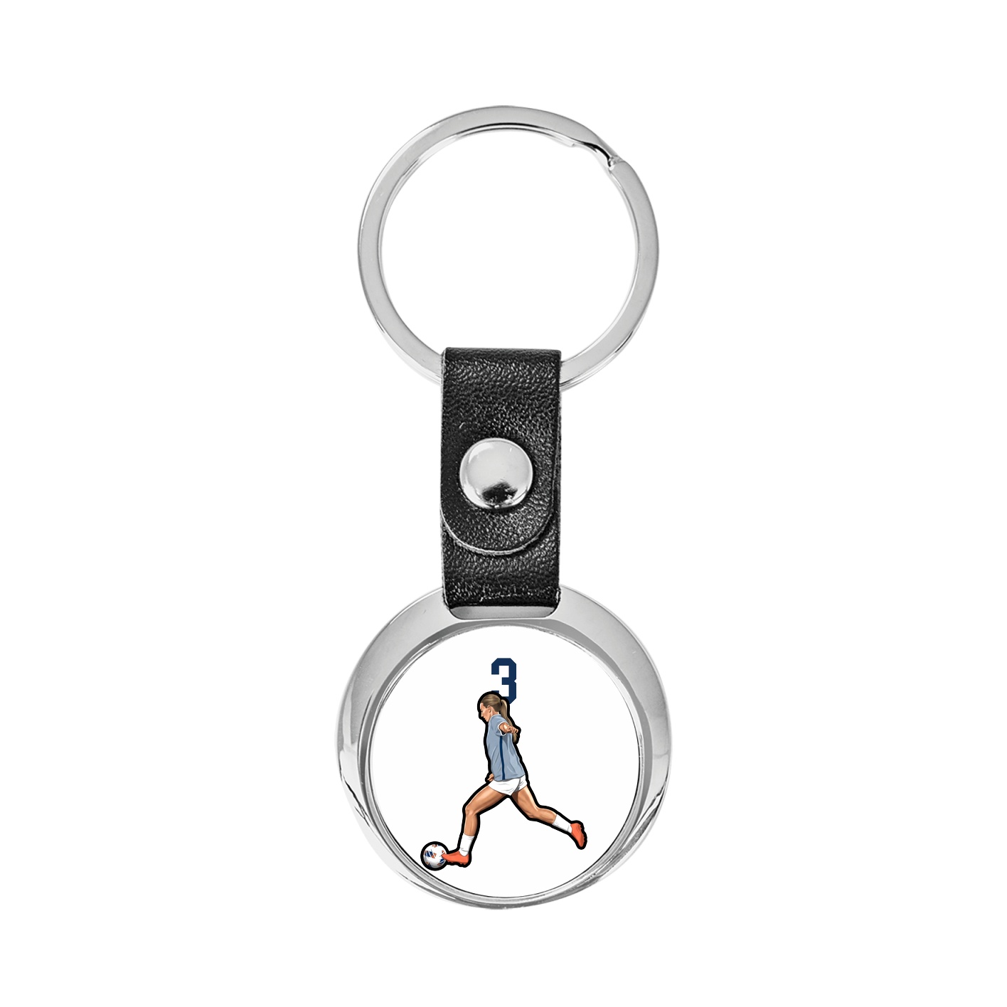 Key Chain — Number Top in Classic