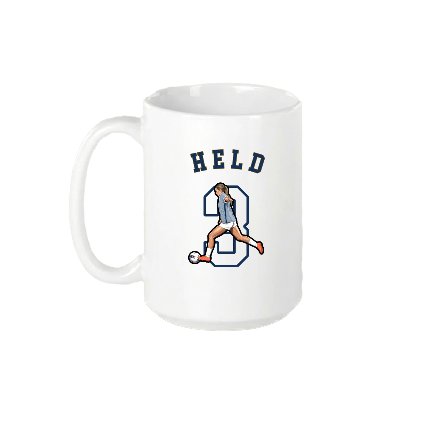 15oz Coffee Mug — Shirsey Arch in White