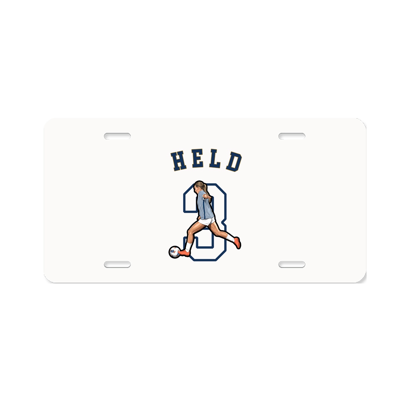 License Plate — Shirsey Arch in Classic