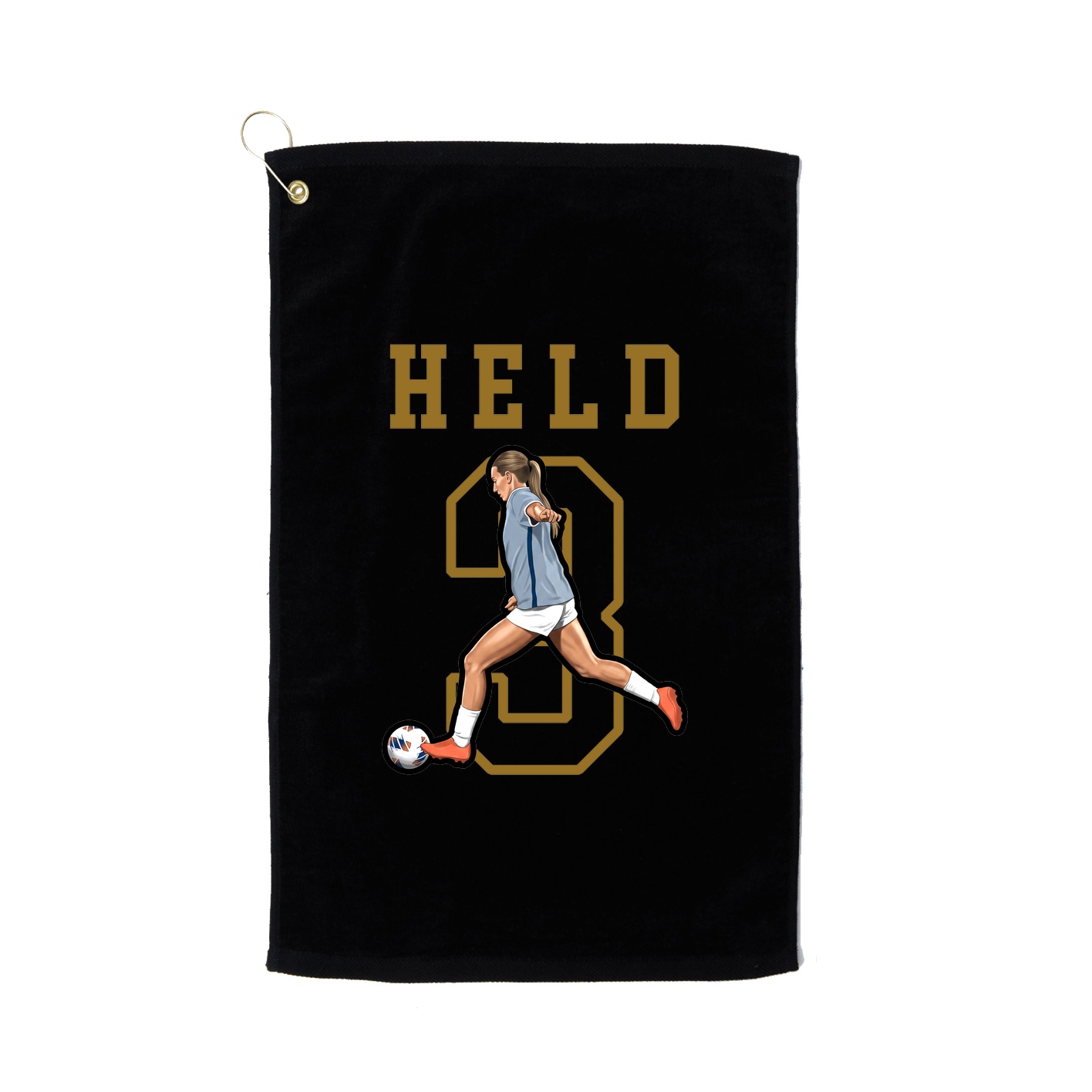 Golf Towel — Shirsey in Black