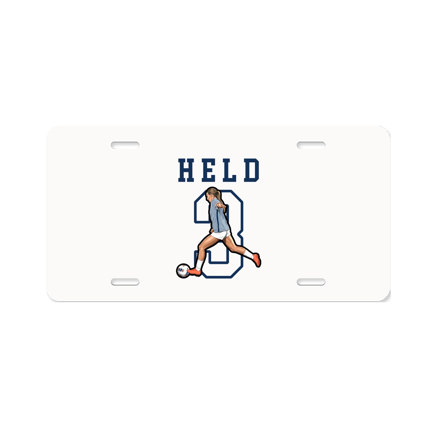 License Plate — Shirsey in Classic