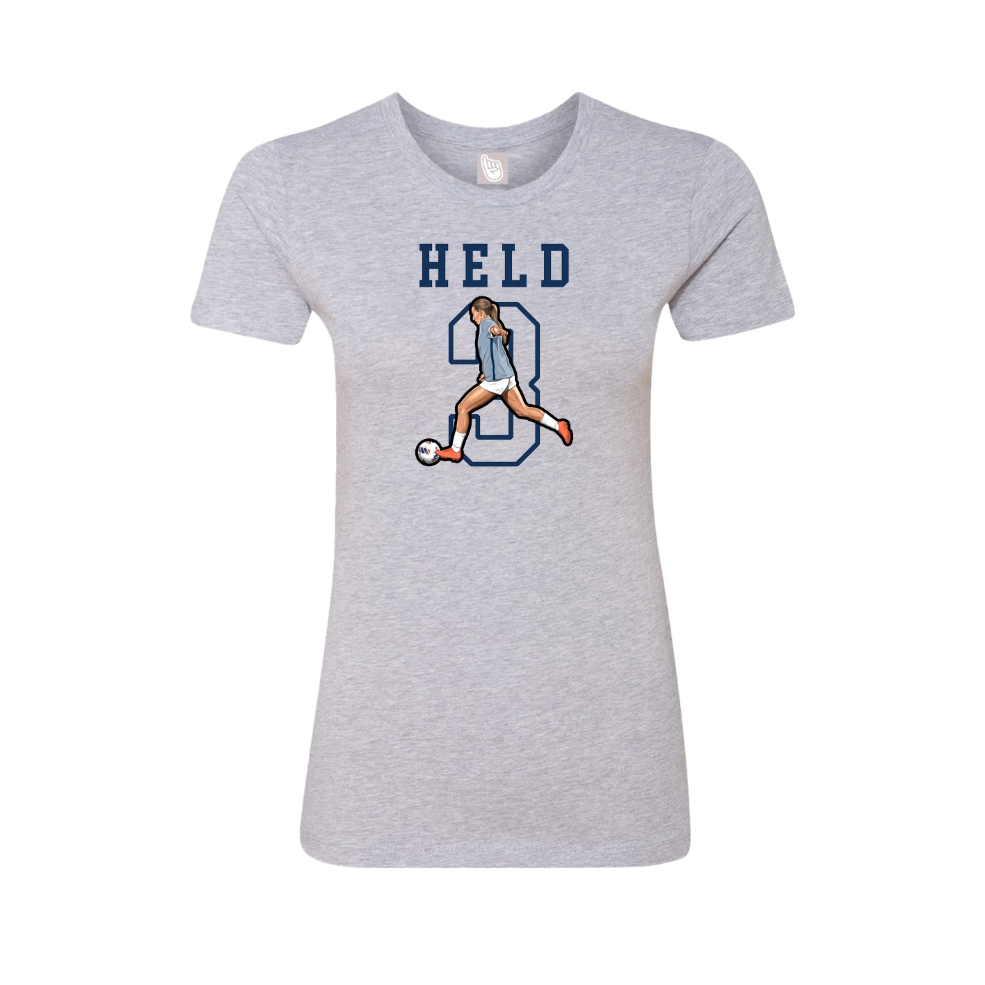 Womens Tee — Shirsey in Grey