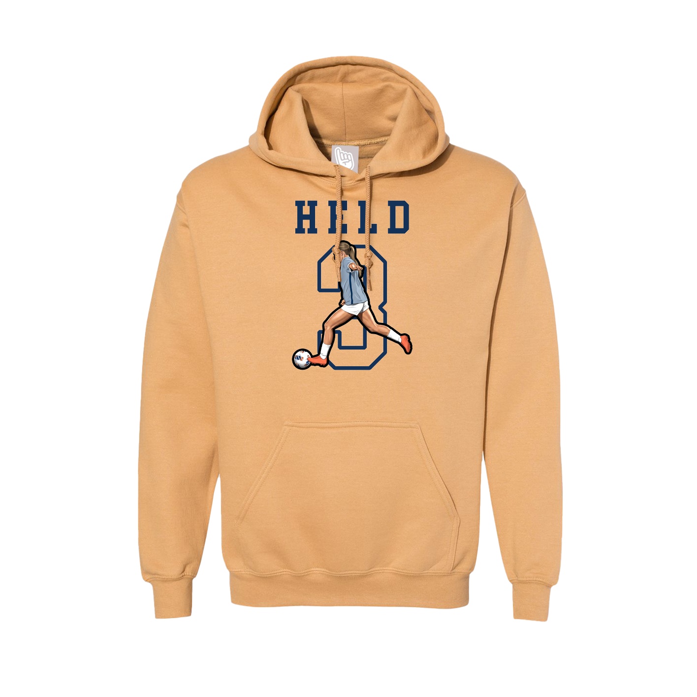 Hoodie — Shirsey in Vegas Gold