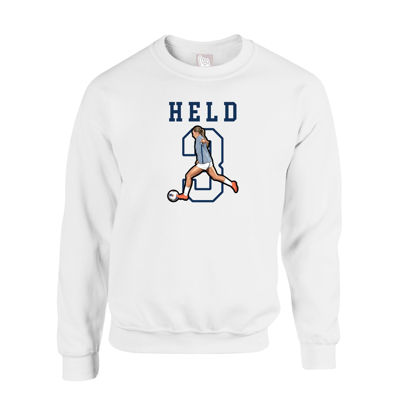Fleece Crew — Shirsey in White
