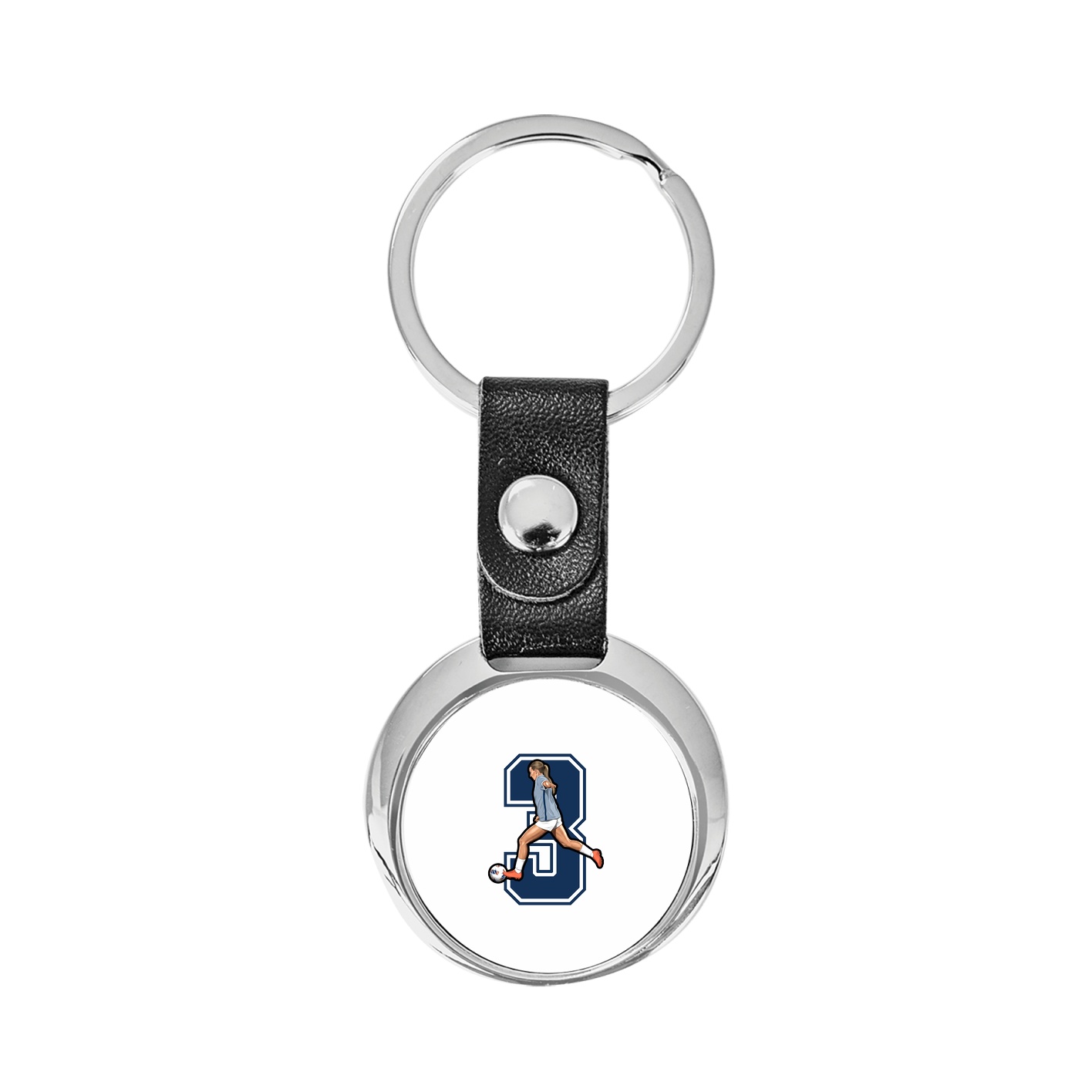 Key Chain — Number in Classic