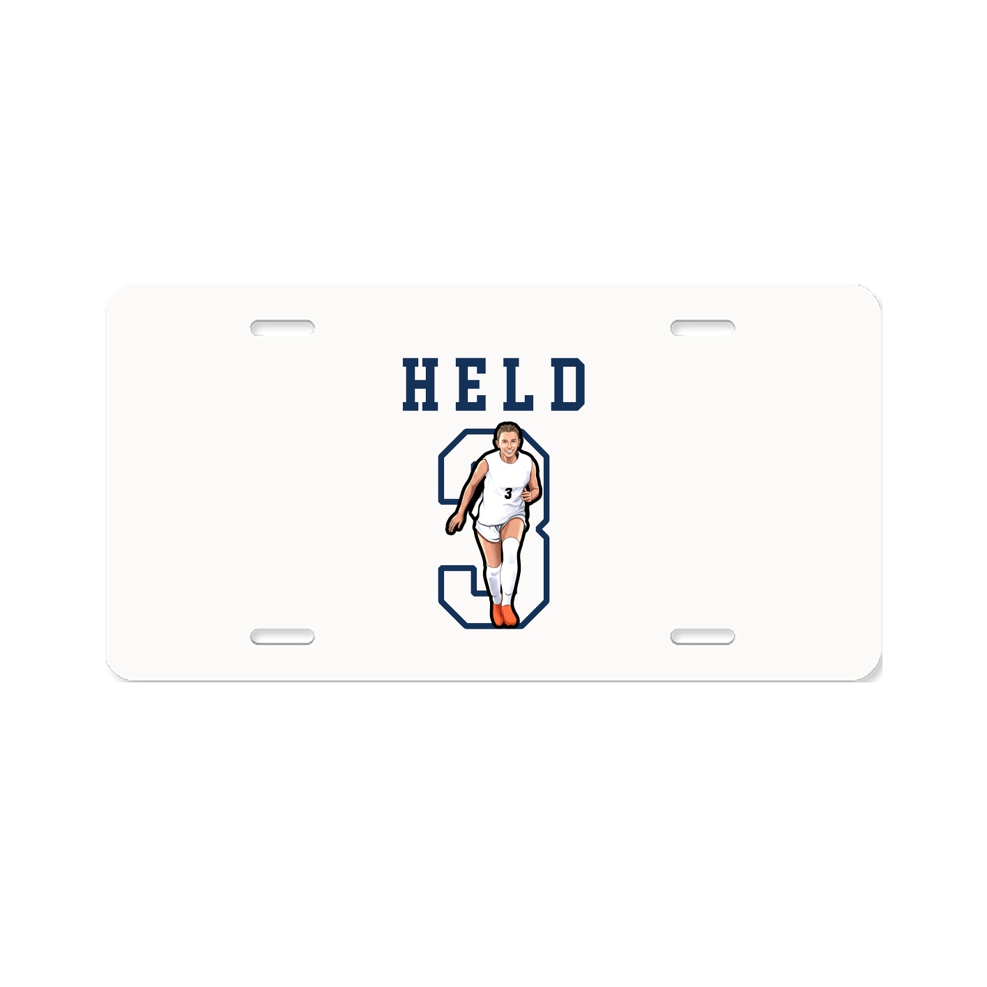 License Plate — Shirsey in Classic