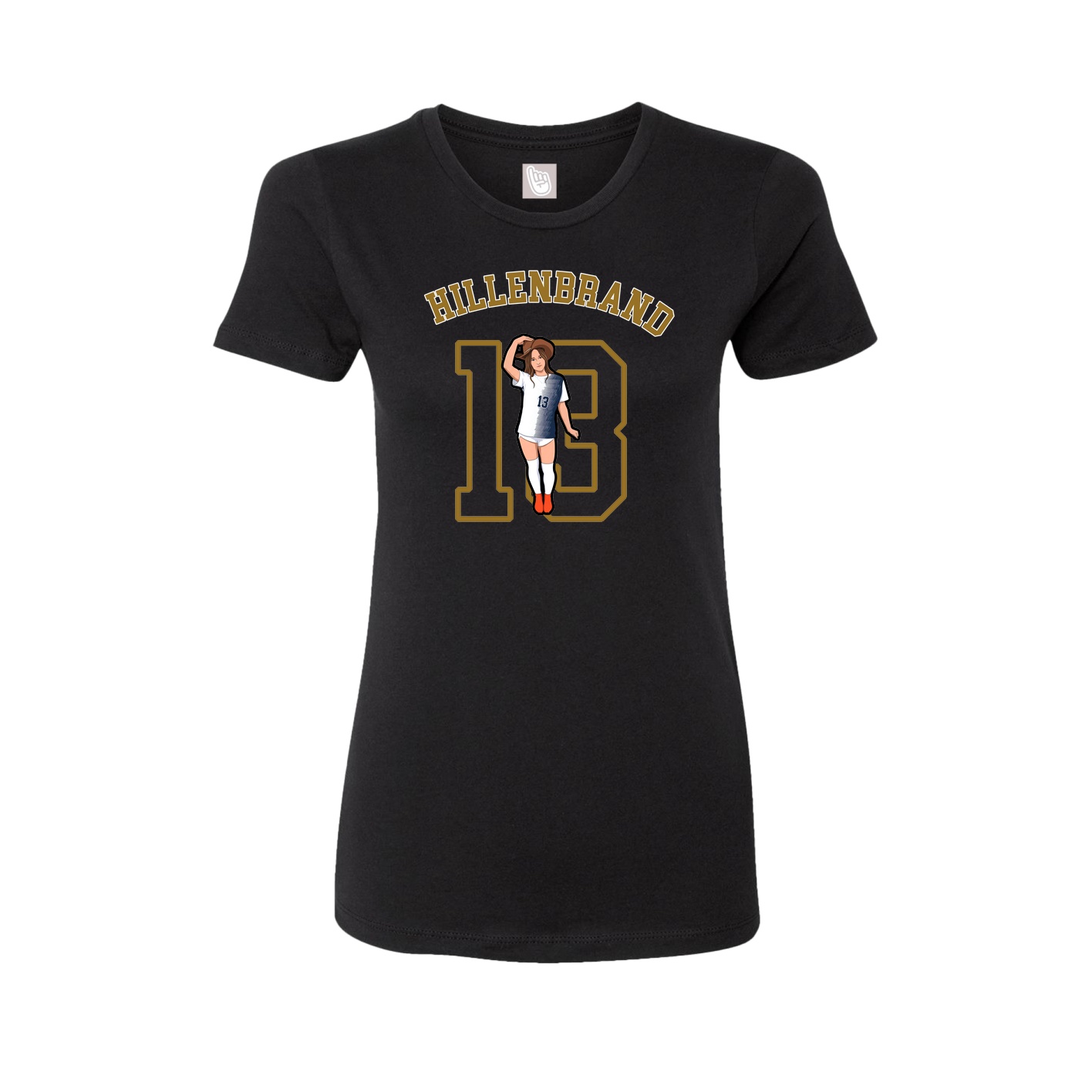 Womens Tee — Shirsey Arch in Black