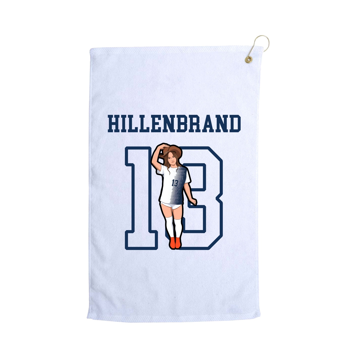 Golf Towel — Shirsey in White