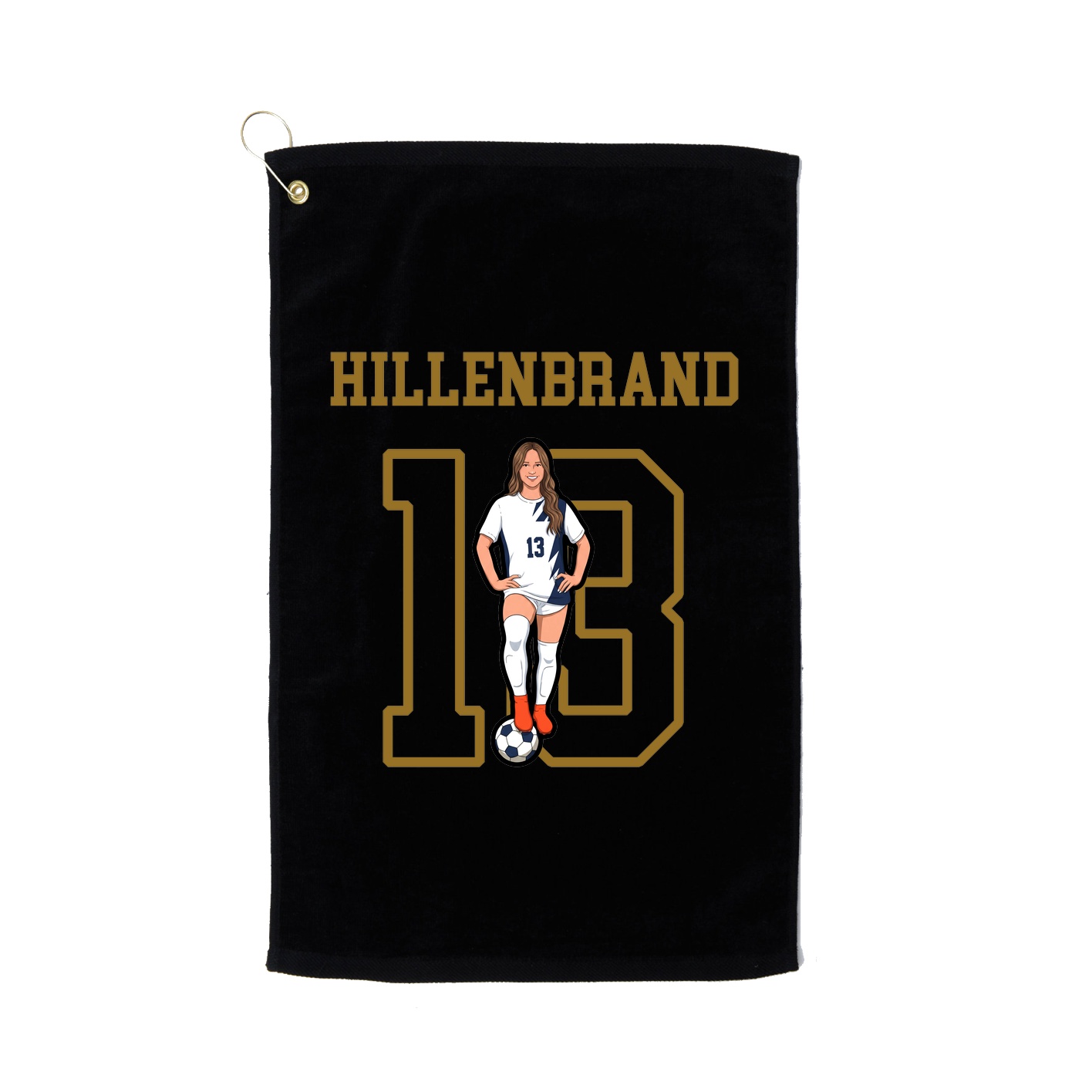 Golf Towel — Shirsey in Black