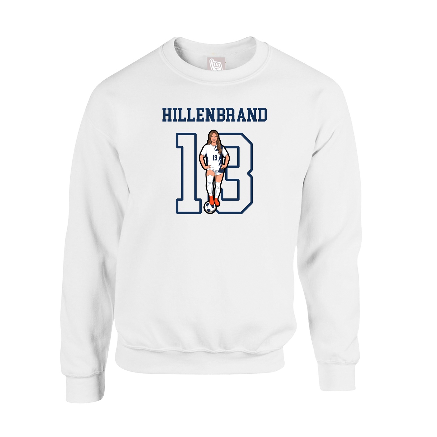 Fleece Crew — Shirsey in White