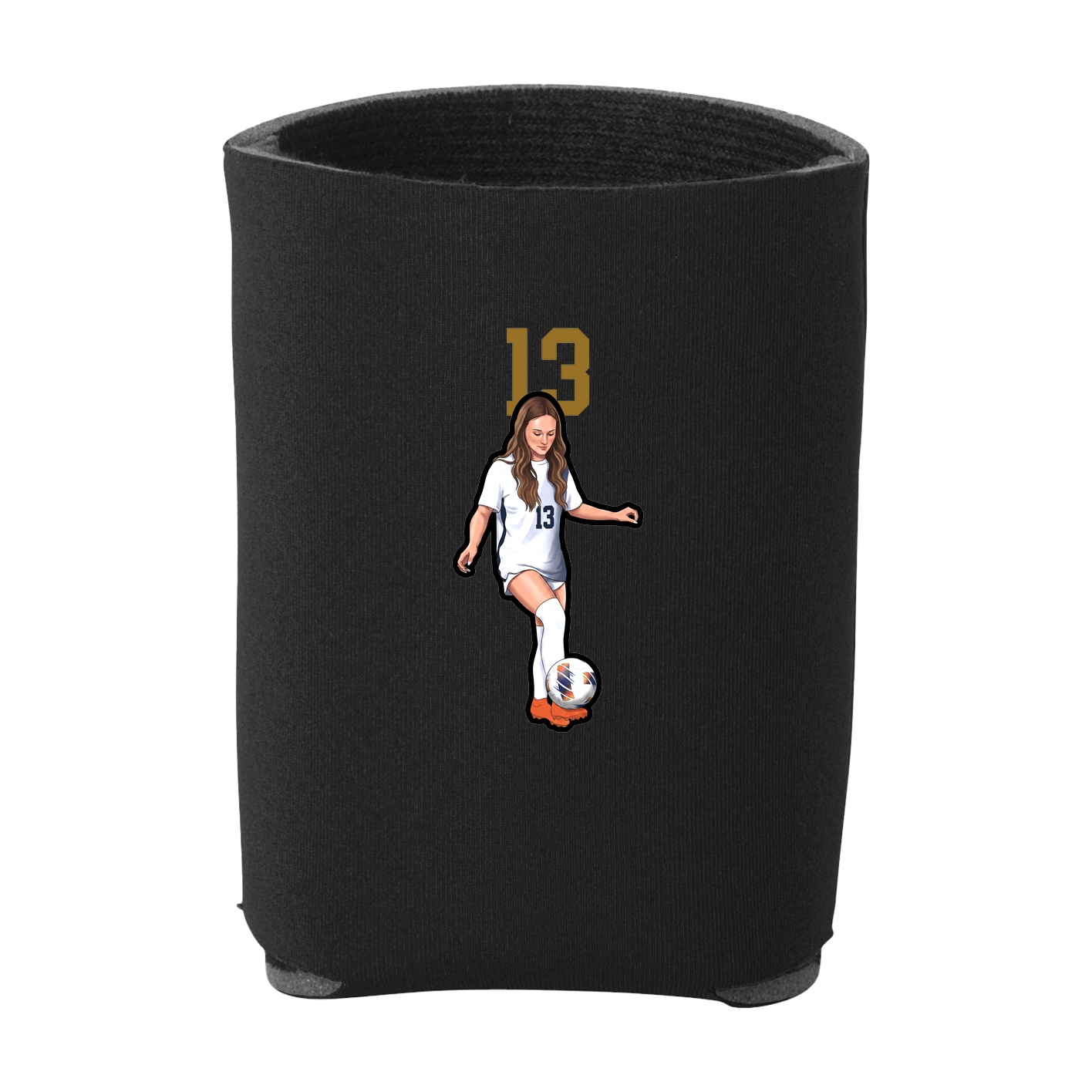 Can Holder — Number Top in Black