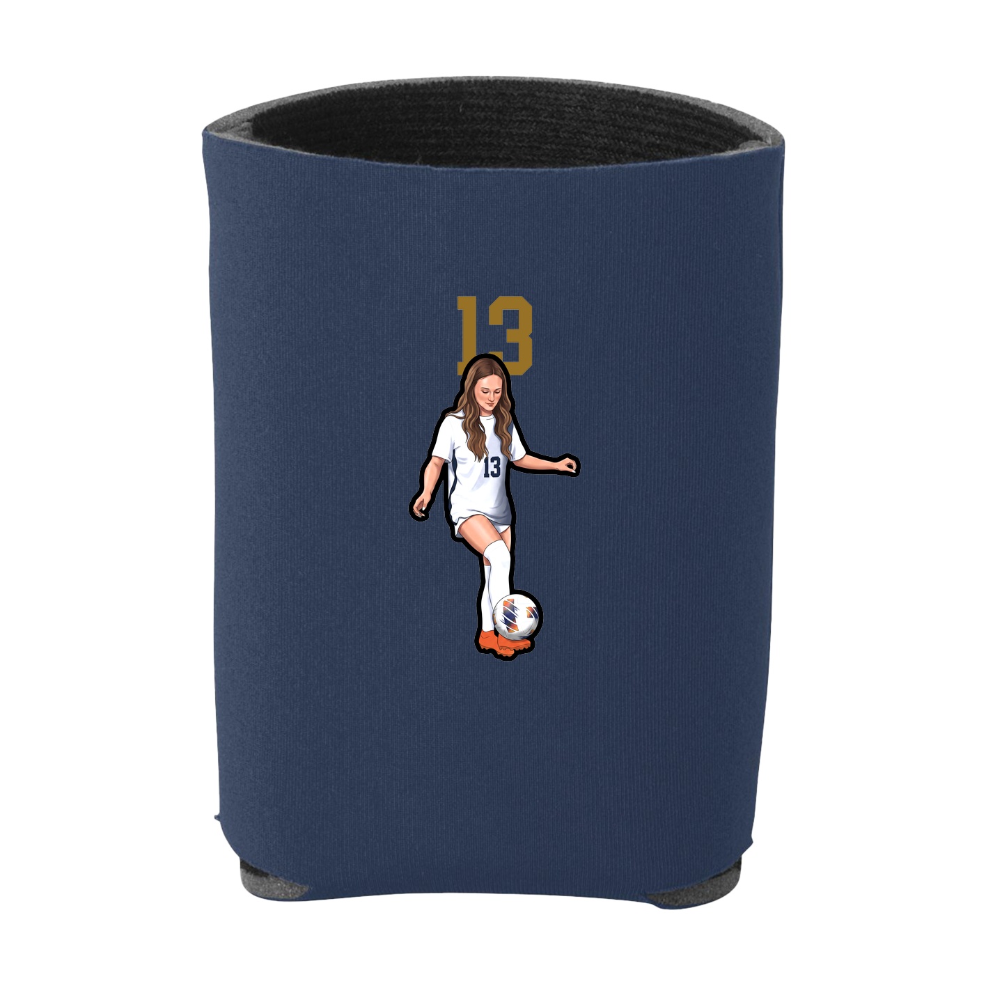 Can Holder — Number Top in Navy