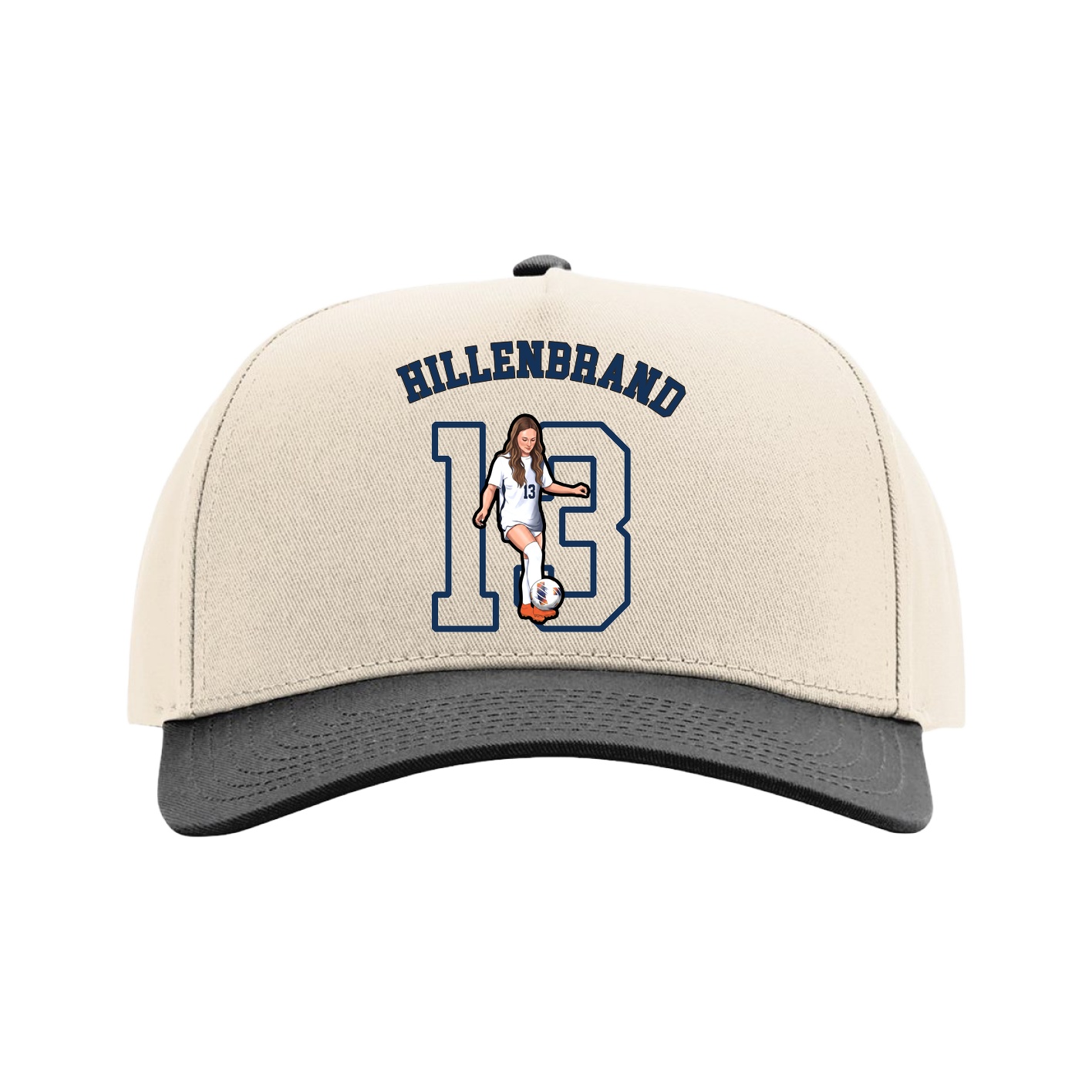 Full Fabric Five-Panel Champ Cap