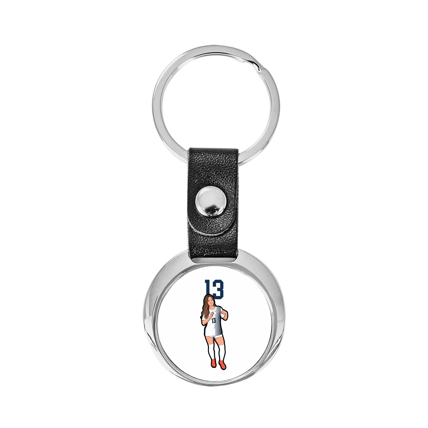 Key Chain — Number Top in Classic