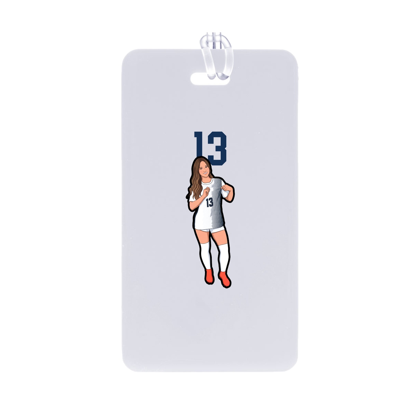 Bag Tag — Number Top in Classic