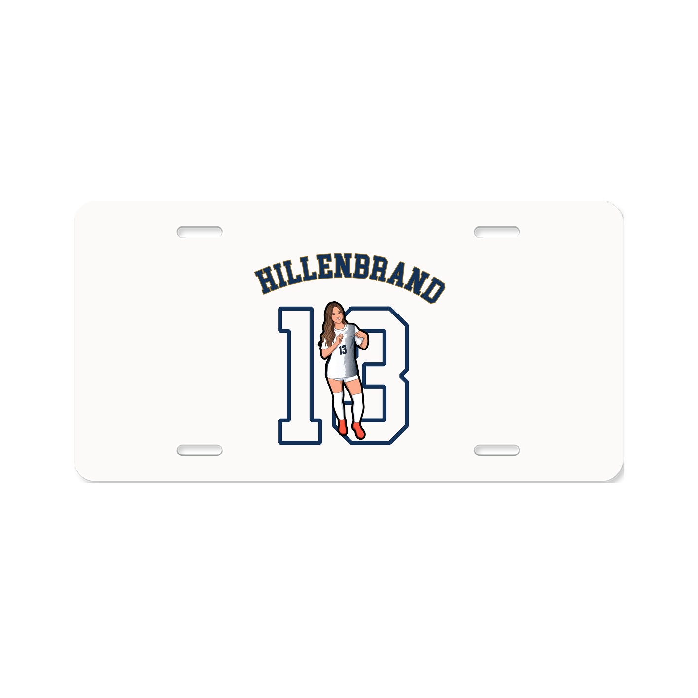 License Plate — Shirsey Arch in Classic