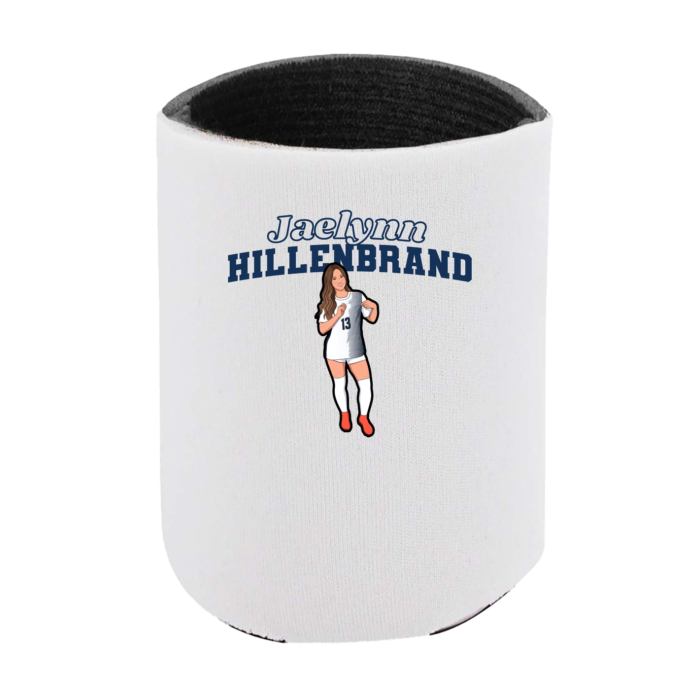 Can Holder — Name Arch in White
