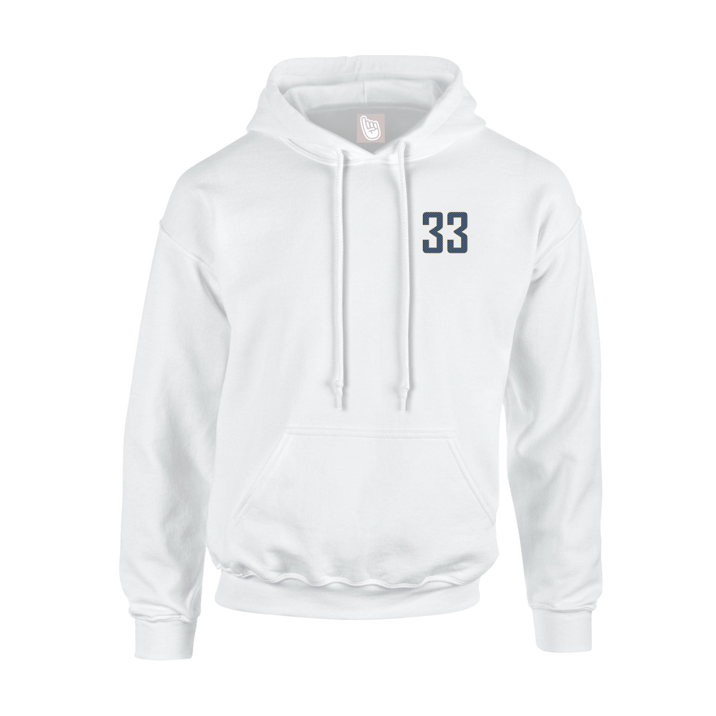 Youth Hoodie — Front Shirsy in White