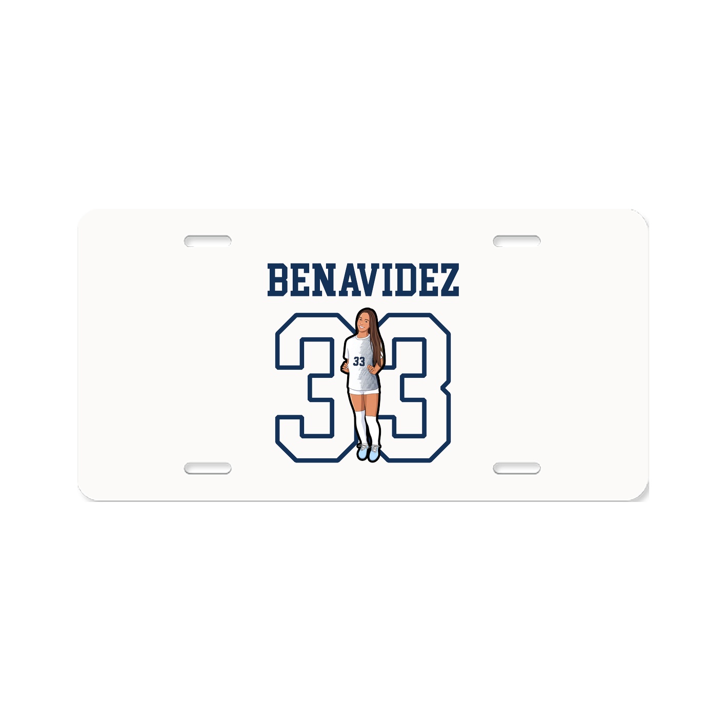 License Plate — Shirsey in Classic