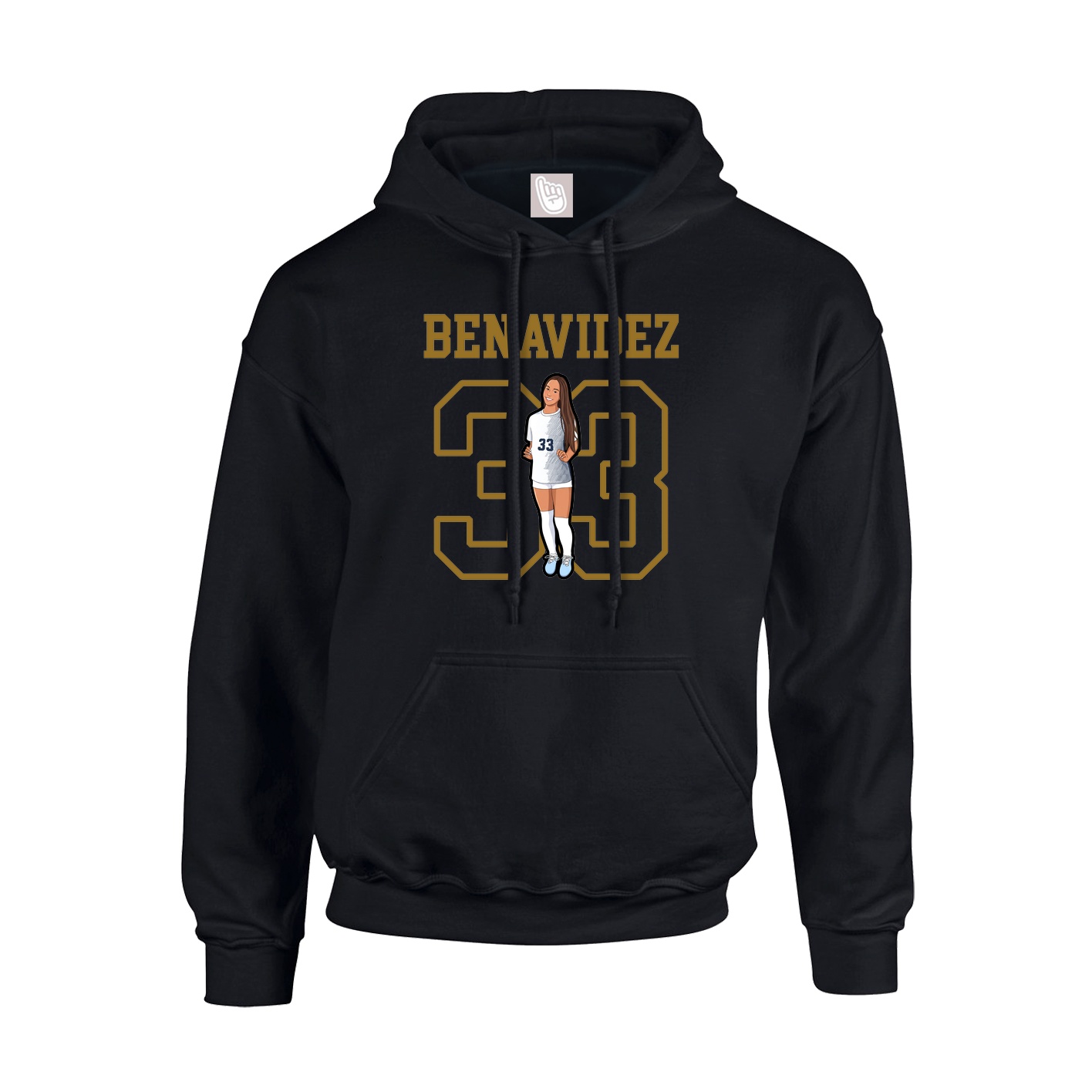 Youth Hoodie — Shirsey in Black