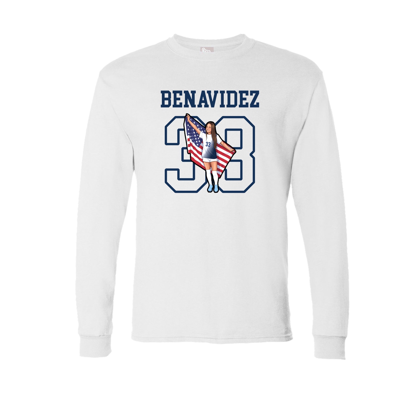 Long Sleeve Tee — Shirsey in White
