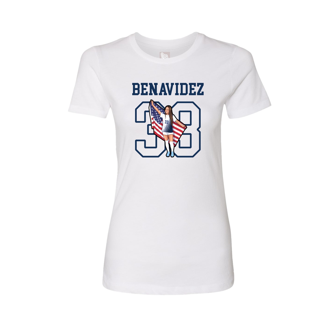 Fitted Women's Tee — Shirsey in White
