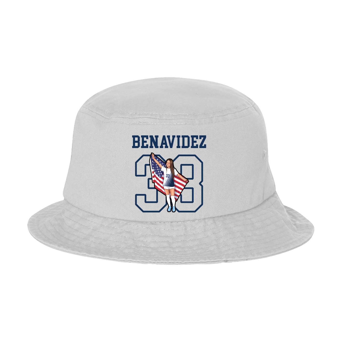 Bucket Cap — Shirsey in White