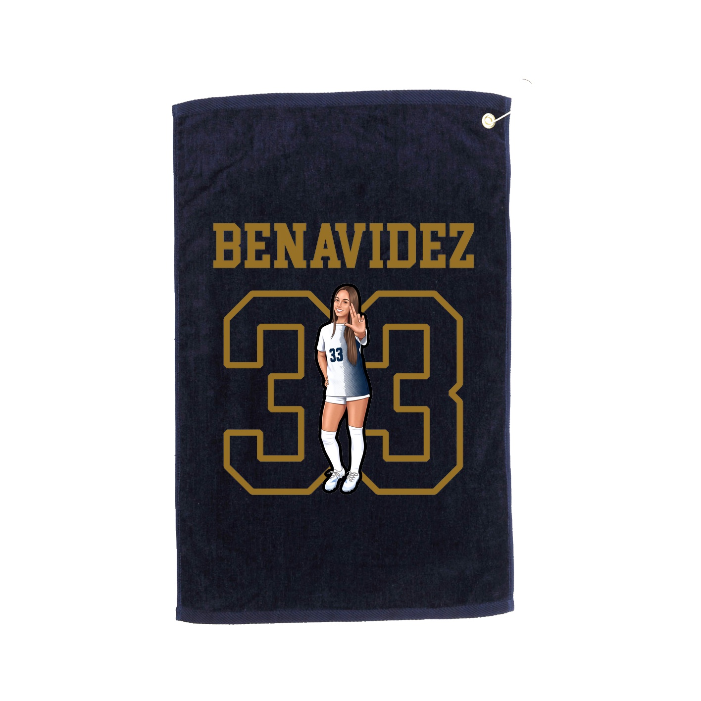 Golf Towel — Shirsey in Navy