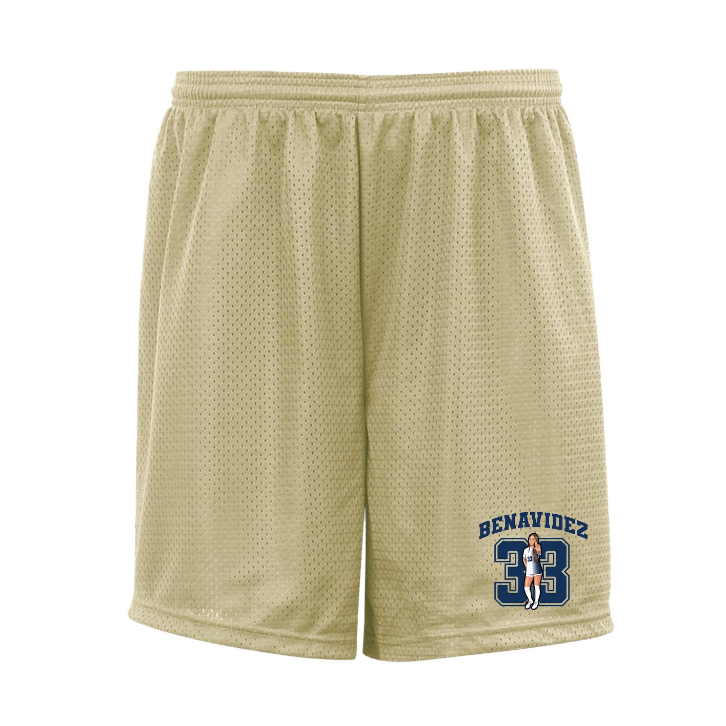 Shorts — Number in Vegas Gold
