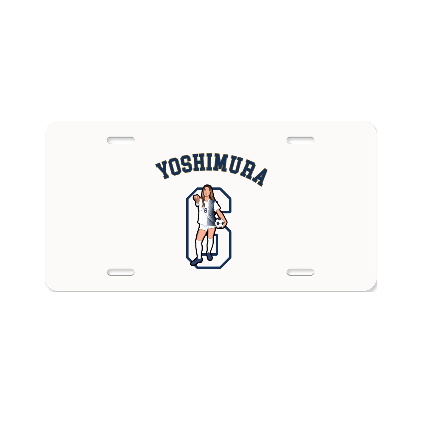 License Plate — Shirsey Arch in Classic