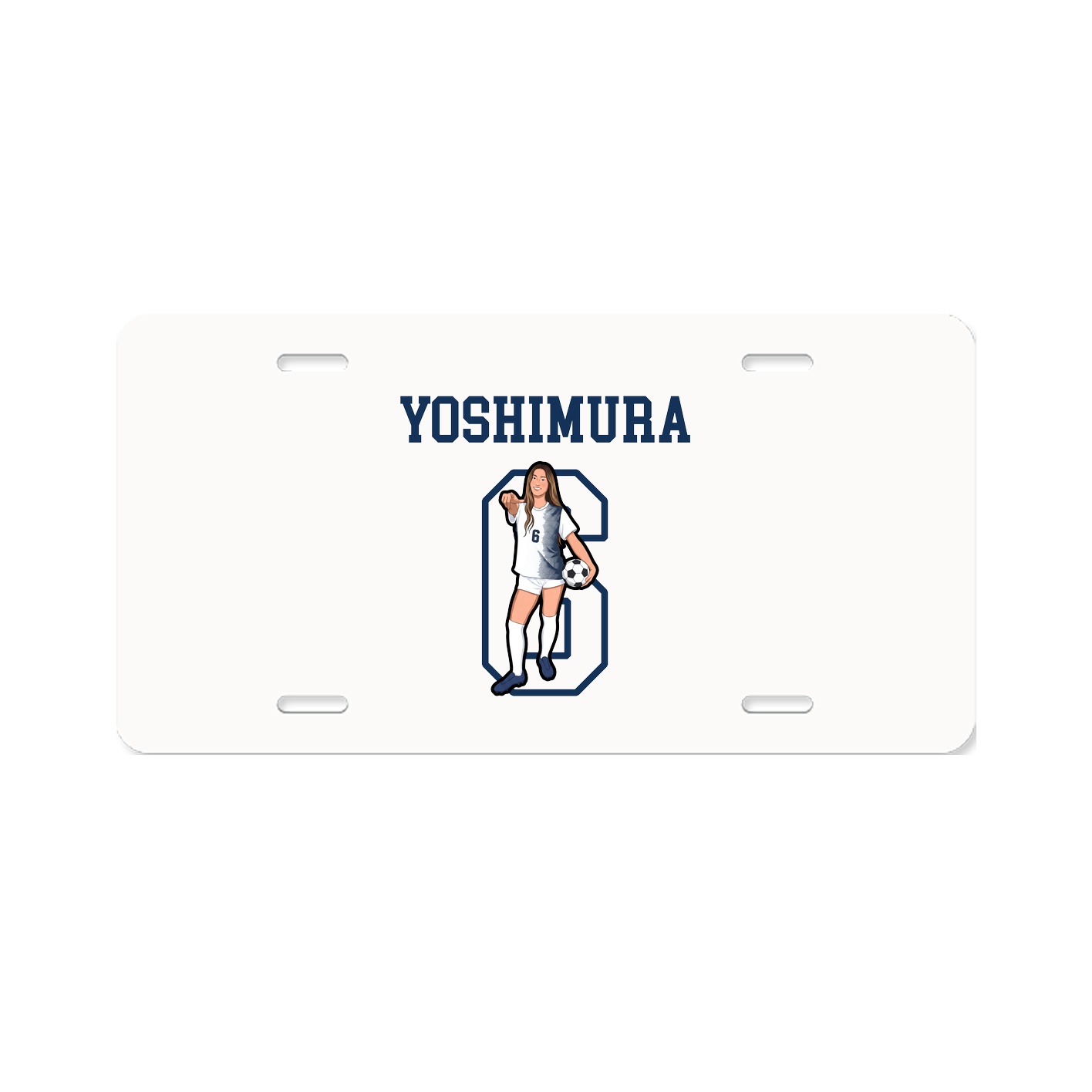 License Plate — Shirsey in Classic
