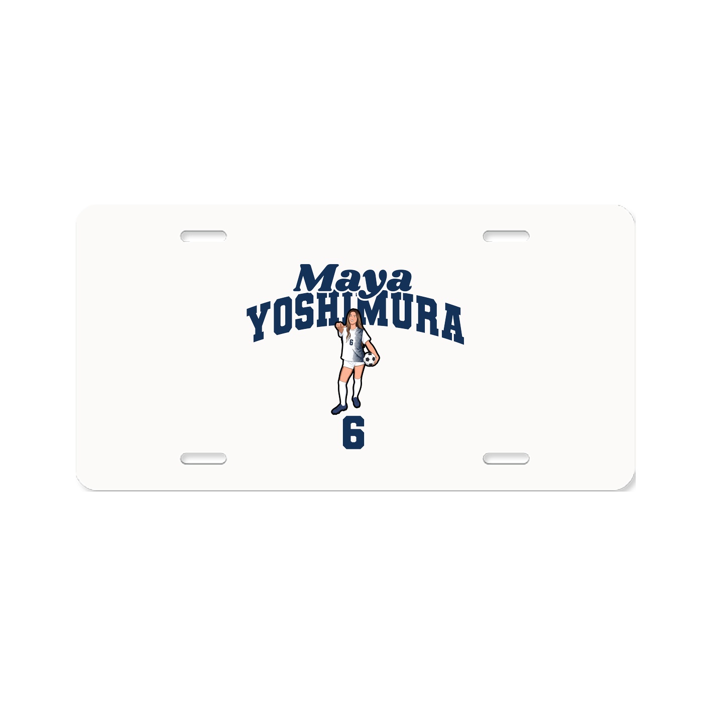 License Plate — Signature Arch in Classic