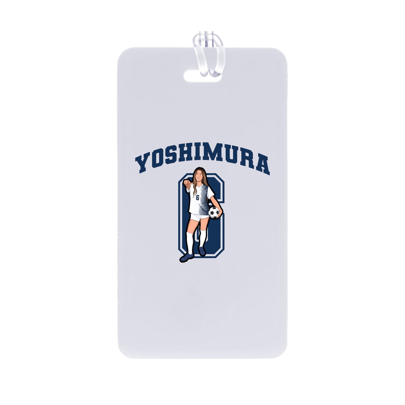 Bag Tag — Number in Classic