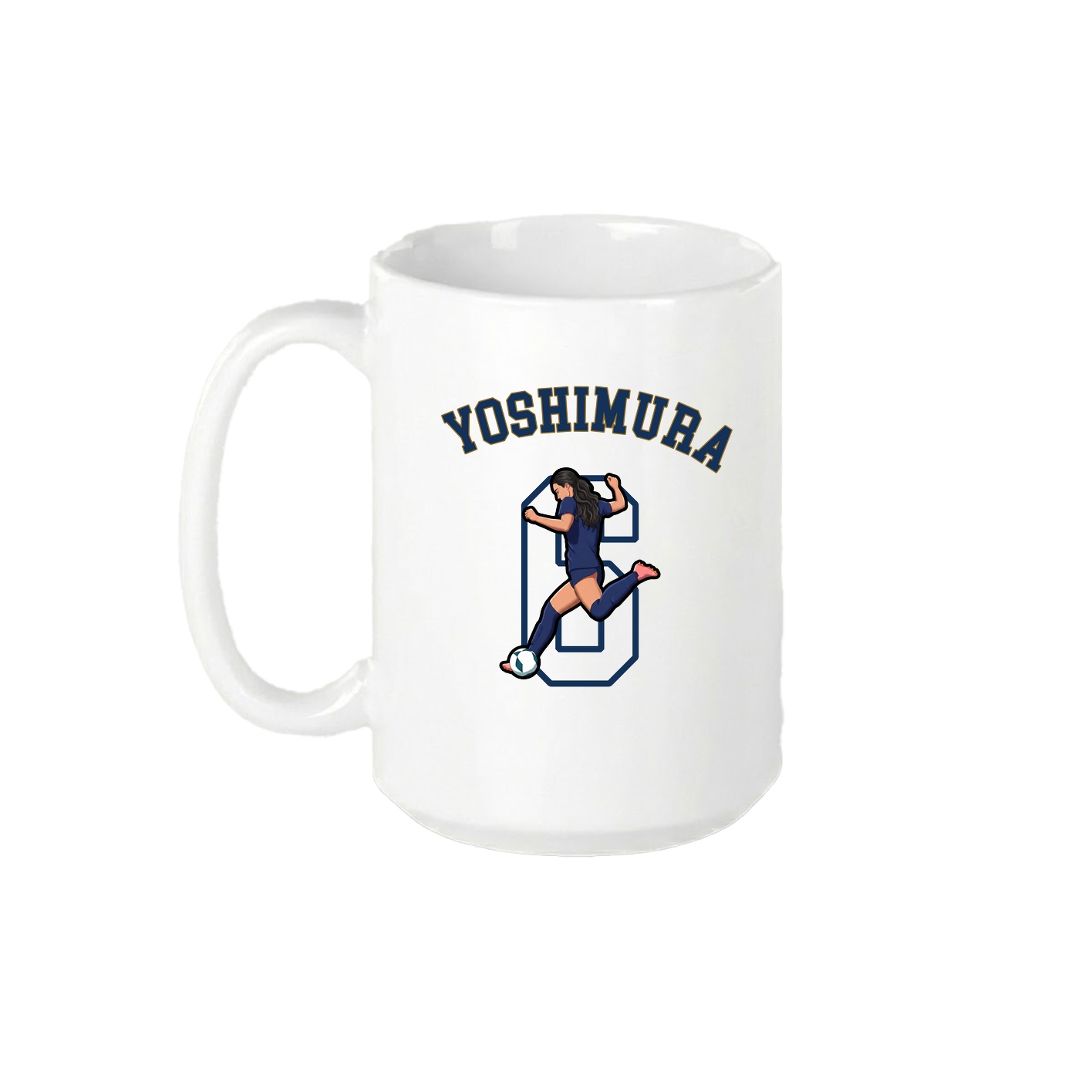 15oz Coffee Mug — Shirsey Arch in White