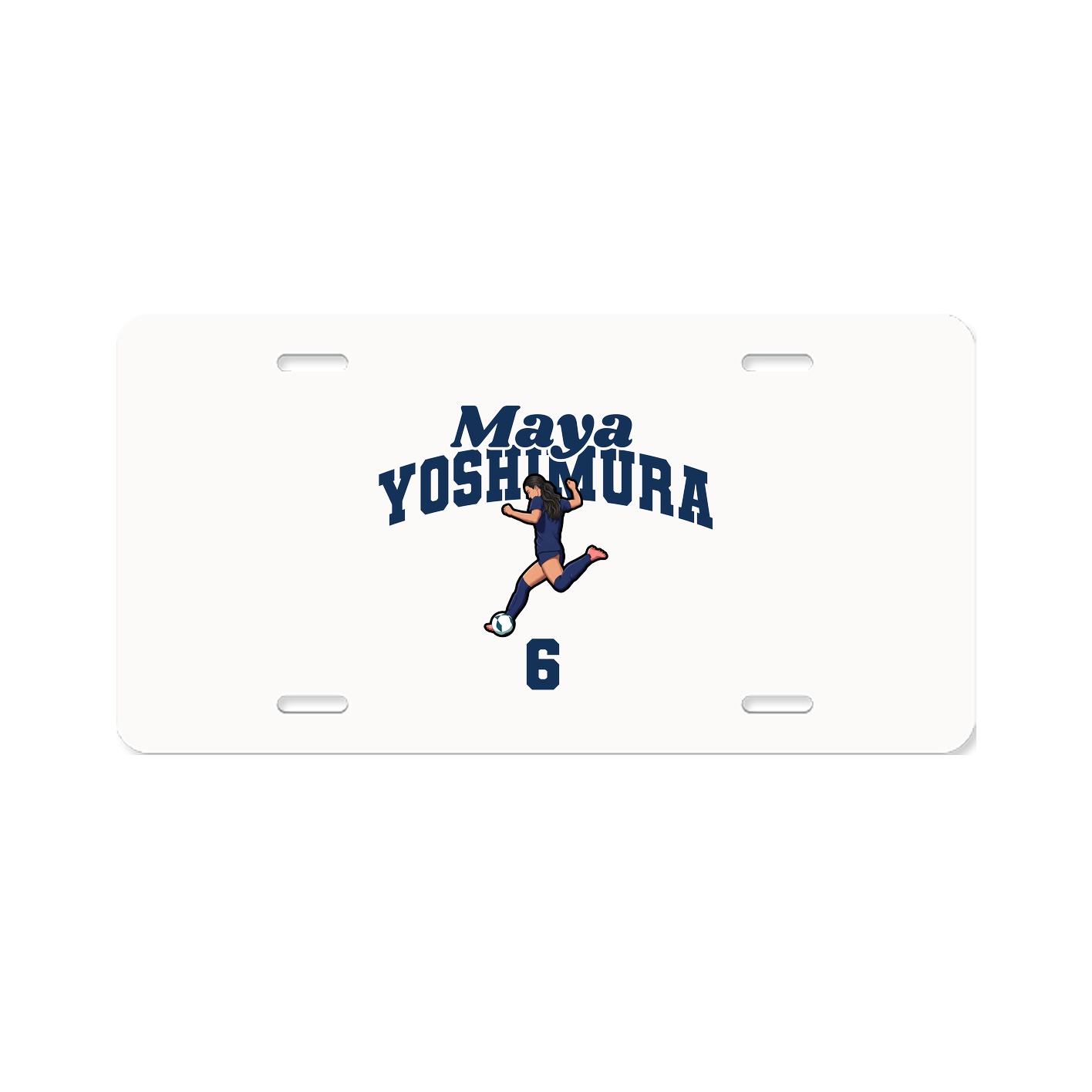 License Plate — Signature Arch in Classic