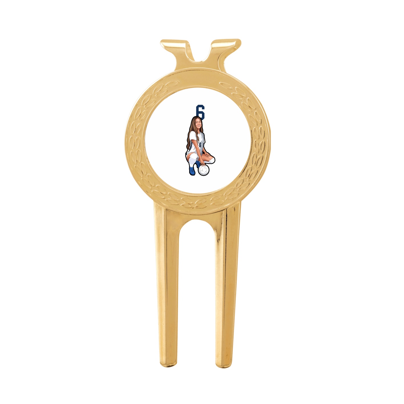 Divot Tool with Ball Marker — Number Top in Classic