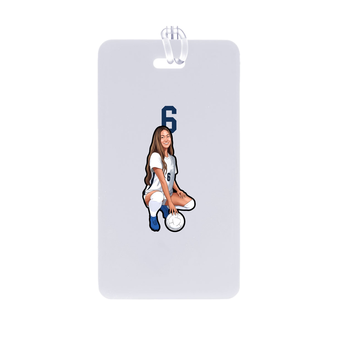 Bag Tag — Number Top in Classic