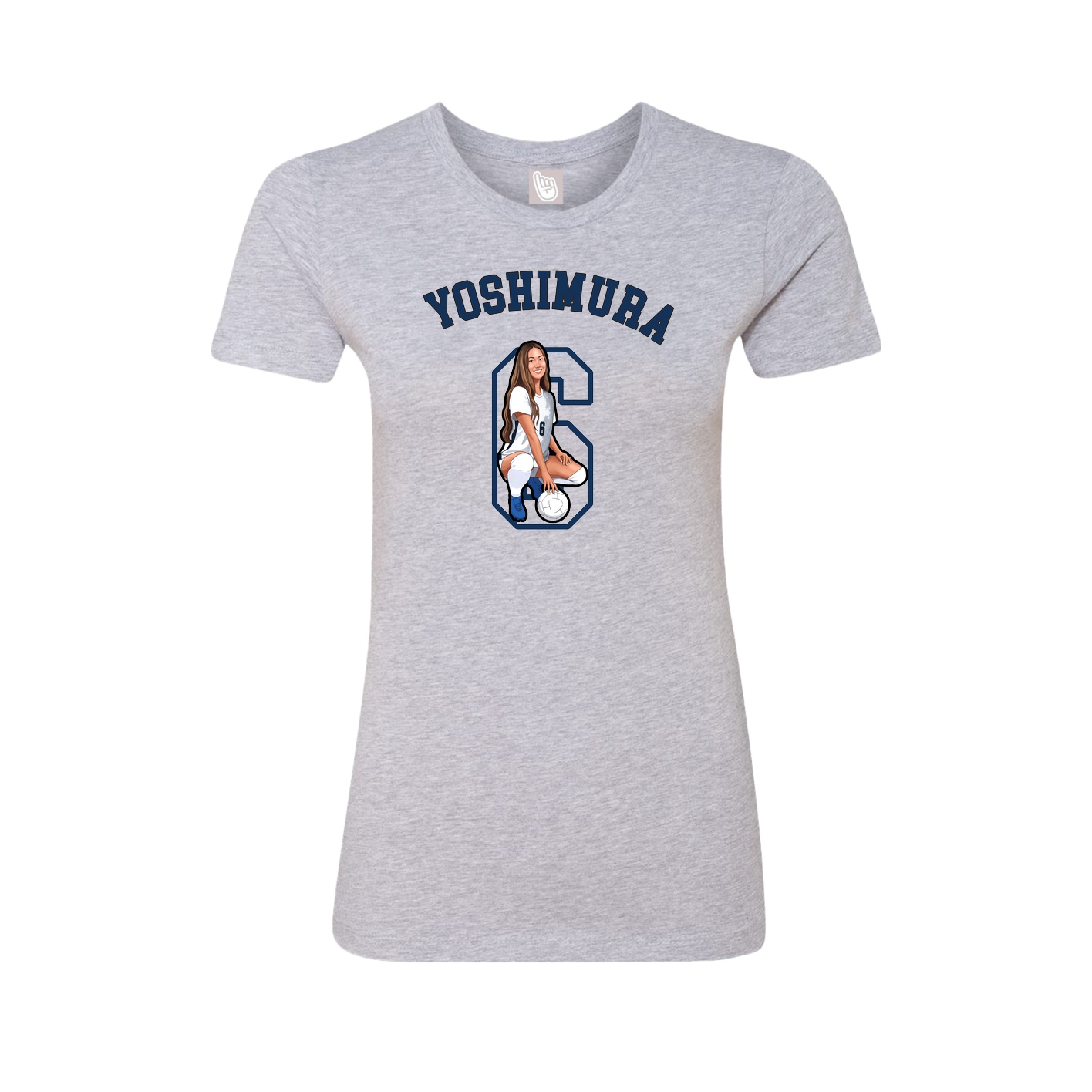 Womens Tee — Shirsey Arch in Grey