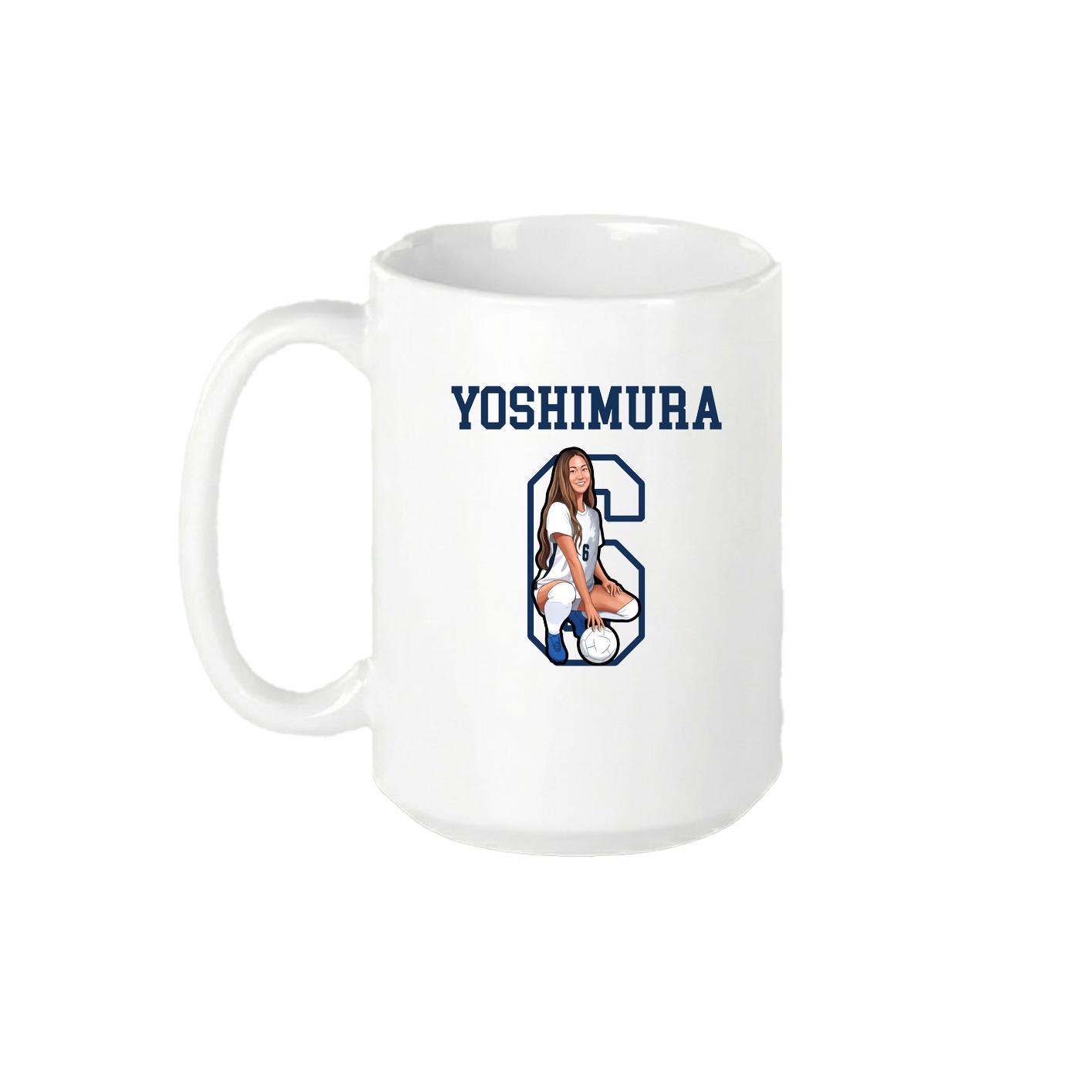 15oz Coffee Mug — Shirsey in White